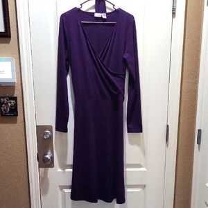 Rayon knit dress